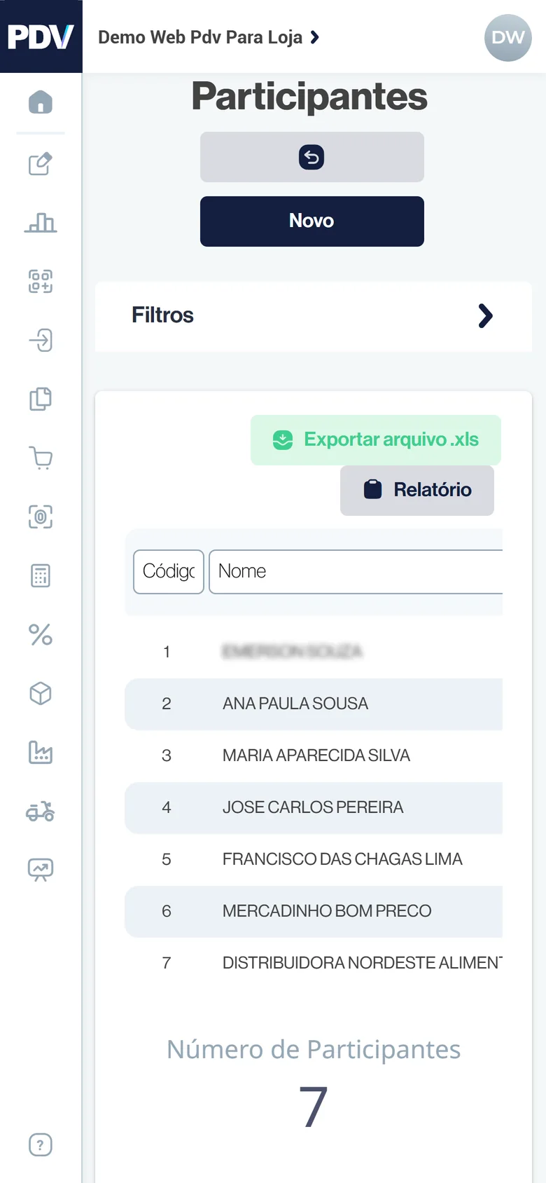 PDVParaLoja no celular