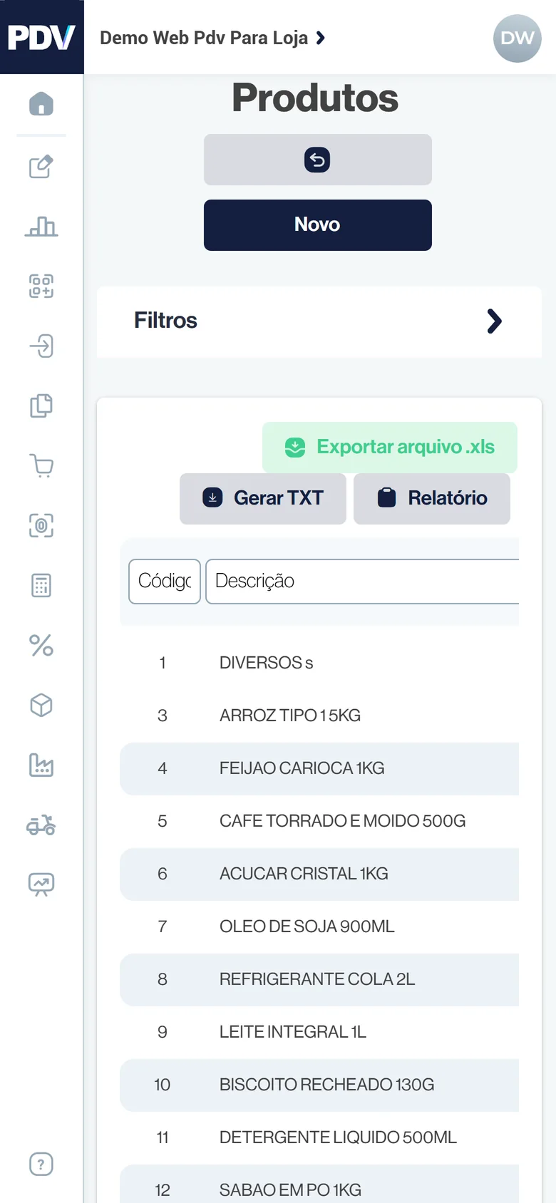 App no celular