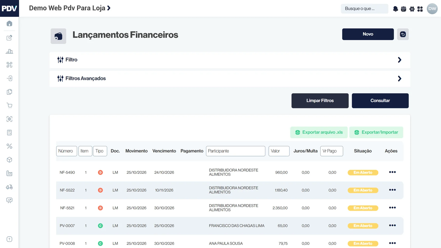 Financeiro em dia, sem planilha